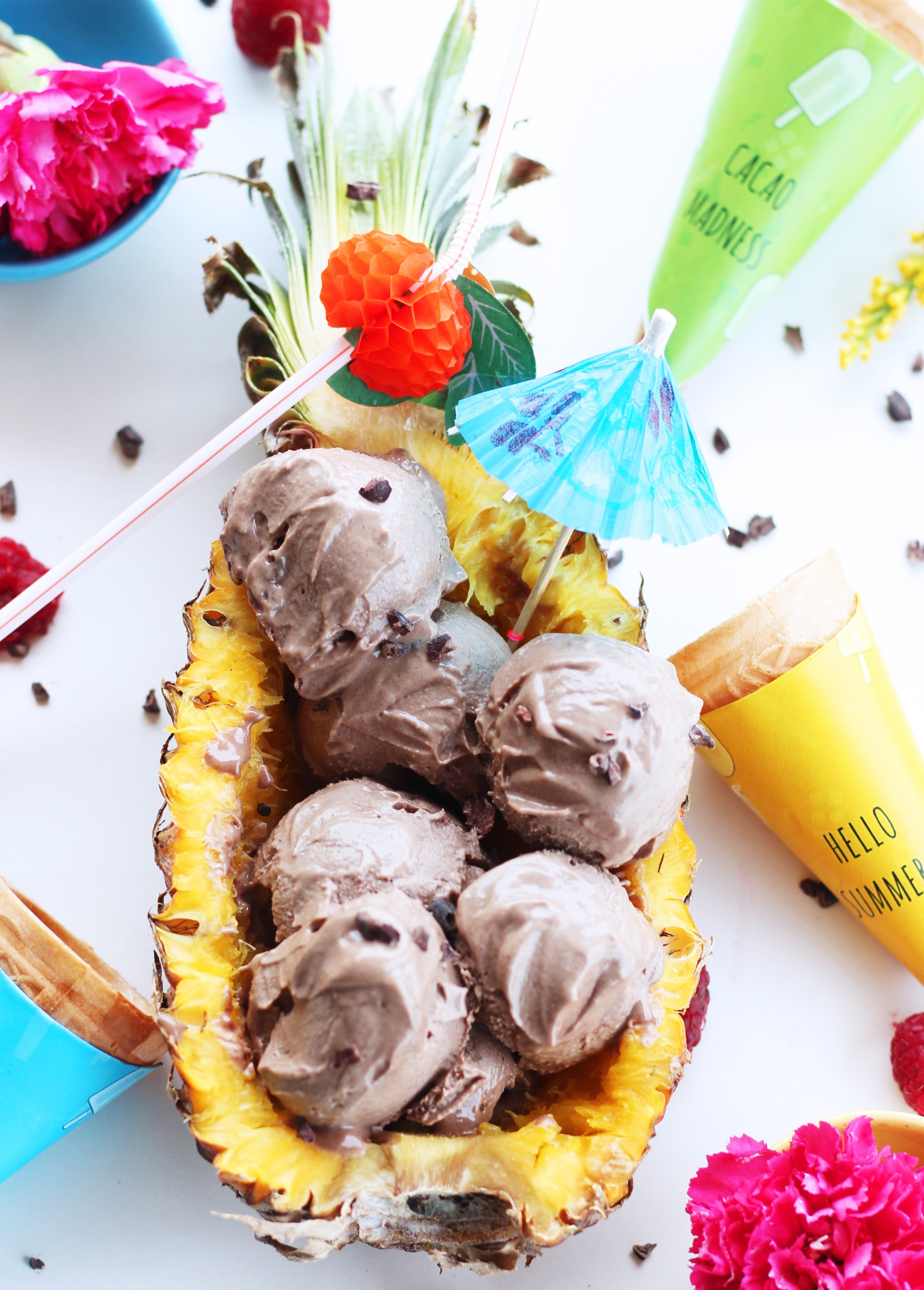 photo de crème glacées